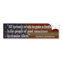 Thomas Jefferson Bumper Stickers bumper stickers