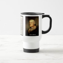 Thomas Jefferson & Declaration Of Independence Mug