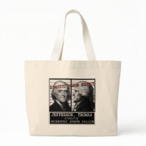 Thomas Jefferson Domestic Terror Suspect Bag by thetruthstore Thomas Jefferson Domestic Terror Suspect Bag