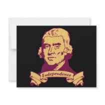 Thomas Jefferson invitations
