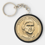 THOMAS JEFFERSON KEYCHAIN
