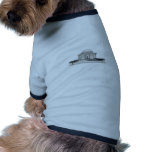 Thomas Jefferson Memorial: 3D Model: Pet T-shirt