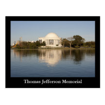 Thomas Jefferson Memorial Post Card