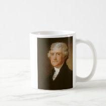Thomas Jefferson mug by Dynomoose Thomas Jefferson mug