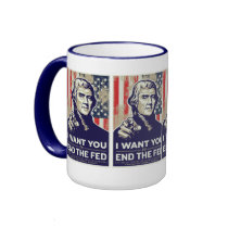 Thomas Jefferson Mugs by Libertymaniacs Thomas Jefferson Mugs