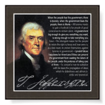 Thomas Jefferson - multiple quotes posters