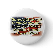 Thomas Jefferson Patriots and Tyrants Pin