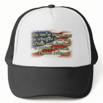 Thomas Jefferson Patriots and Tyrants Trucker Hat