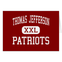 Thomas Jefferson - Patriots - Junior - Kearns Utah cards by customteamsportswear Thomas Jefferson - Patriots - Junior - Kearns Utah cards