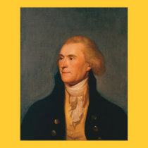 THOMAS JEFFERSON Portrait by Charles Willson Peale posters