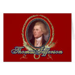 Thomas Jefferson Portrait Greeting Card