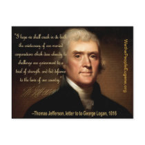 Thomas Jefferson Post Cards