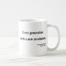 Thomas Jefferson Quote 11a Mugs