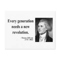 Thomas Jefferson Quote 11b postcards by liberty_store Thomas Jefferson Quote 11b postcards