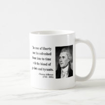 Thomas Jefferson Quote 12b Mugs