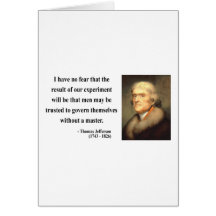 Thomas Jefferson Quote 13c Cards