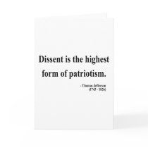 Thomas Jefferson Quote 15a Greeting Cards