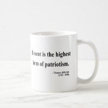 Thomas Jefferson Quote 15a Coffee Mugs