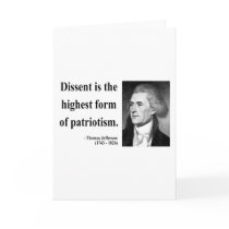 Thomas Jefferson Quote 15b Greeting Cards
