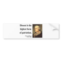Thomas Jefferson Quote 15c bumper stickers by liberty_store Thomas Jefferson Quote 15c bumper stickers