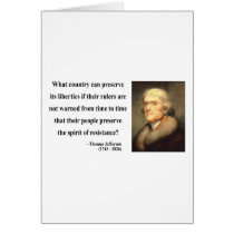 Thomas Jefferson Quote 16c Cards