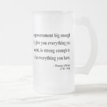 Thomas Jefferson Quote 1a Coffee Mug