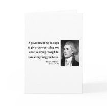 Thomas Jefferson Quote 1b Cards