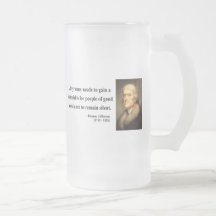Thomas Jefferson Quote 4c Mugs