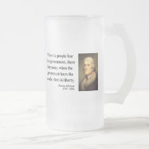 Thomas Jefferson Quote 5c Coffee Mug