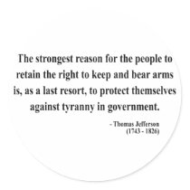 Thomas Jefferson Quote 6a stickers by liberty_store Thomas Jefferson Quote 6a stickers