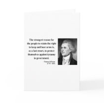 Thomas Jefferson Quote 6b Cards