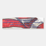 Thomas Jefferson Quote Bumper Sticker