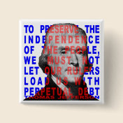 Thomas Jefferson Quote Button