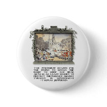 Thomas Jefferson Quote: Tyranny in the Government Pin