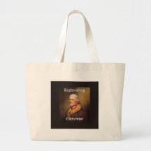 thomas jefferson right-wing rightwing extremist canvas bag