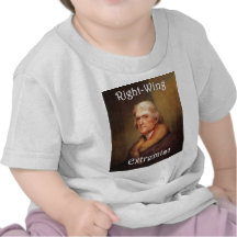 thomas jefferson right-wing rightwing extremist t shirt