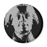 Thomas jefferson silhouette magnets