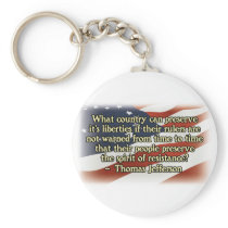 Thomas Jefferson Spirit of Resistance Key Chain