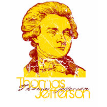 Thomas Jefferson T-Shirt by Libertymaniacs Thomas Jefferson T-Shirt