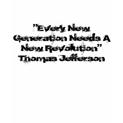 Thomas Jefferson Tshirt by Shaman37