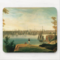 Thomas Kelah Wharton, New York from Brooklyn Heigh Mousepad