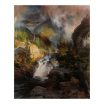 Thomas Moran - Children of the Mountain posters