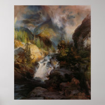 Thomas Moran - Children of the Mountain Print
