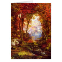 Thomas Moran - Under the Trees cards
