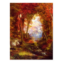 Thomas Moran - Under the Trees postcards