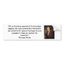 Thomas Paine - Common Sense bumper stickers by Hear_Ye Thomas Paine - Common Sense bumper stickers