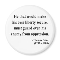 Thomas Paine Quote 3a magnets