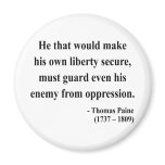 Thomas Paine Quote 3a magnets
