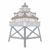 Thomas Point Lighthouse embroidered shirts