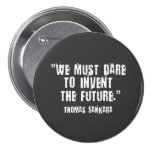 Thomas Sankara Black/White Button
